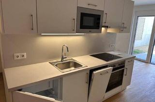 Wohnung mieten in Am Langen Felde 44, 1220 Wien, 1-Zimmer-Gartenwohnung inkl hochwertiger Markenküche mit Geschirrspüler und Mikrowelle und Kellerabteil / ALF44 Top 2-02