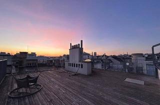 Wohnung mieten in Mariahilfer Straße, 1070 Wien, Dachterrasse mit Ausblick - 3 Zimmer mit 3 Terrassen