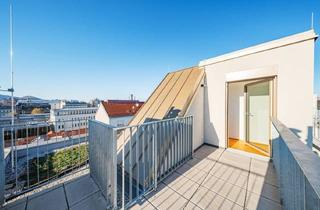 Wohnung kaufen in Fahrbachgasse 6-8/51, 1210 Wien, HOCH HINAUS >> großzügig Wohnen im 2. Dachgeschoss >> Dachterrasse mit Wien-Blick