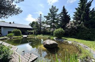 Einfamilienhaus kaufen in Bleiburg, 9150 Bleiburg, Ein Ort der Ruhe und Eleganz - großzügiges Wohnen inmitten eines harmonischen Gartenparadieses mit Naturteich