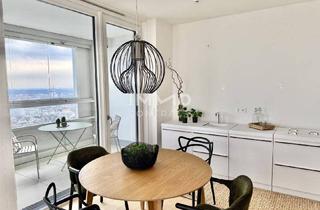 Penthouse kaufen in Donau, 1220 Wien, 32. Etage: Luxus Wohnen hoch über der Skyline: Donauzentrum und U1 Kagran