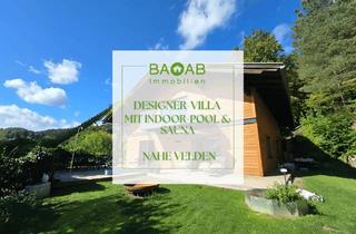 Villen zu kaufen in 9231 Köstenberg, MODERNE DESIGNER-VILLA IN RUHIGER WOHNLAGE NAHE VELDEN