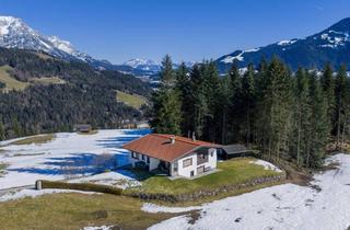 Einfamilienhaus kaufen in 6306 Söll, FREIZEITWOHNSITZ - Haus mit drei Wohnungen in sonniger Höhen- und Alleinlage von Söll in Tirol