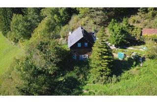 Haus kaufen in 9413 Sankt Gertraud, 9413 St.Gertraud/Prössinggraben Wald. und Wiesenliegenschaft mit Holzhaus