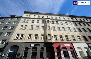 Wohnung kaufen in 1060 Wien, TOLLES INVESTMENT! Ruhig in zweiter Reihe zur Straße gelegen! Vermietete Altbauwohnung in 1060 – Top-Lage! Ideale smarte Anlage