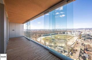 Wohnung mieten in Meiereistraße, 1020 Wien, 20. Etage | 3 Zimmer Erstbezug | 19 m² Loggia | Pool, Fitness & Spa