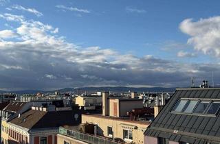 Wohnung kaufen in 1100 Wien, DACHTERRASSENWOHNUNG mit tollem Fernblick! 1,5 Zimmer mit viel Potenzial!