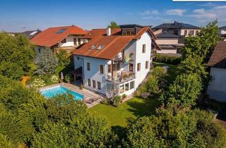 Einfamilienhaus kaufen in 4522 Sierning, Wo Weitblick auf Geborgenheit trifft - Ein verstecktes Familienrefugium mit Pool, Wintergarten und Panorama in Sierning