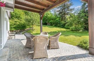 Villen zu kaufen in 3032 Eichgraben, Zeitlose Eleganz im Wienerwald – Historische Villa mit Nebengebäuden auf Traumgrundstück mit Outdoorpool und Waldsauna