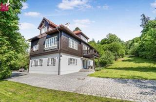 Villen zu kaufen in 3032 Eichgraben, Zeitlose Eleganz im Wienerwald – Historische Villa mit Nebengebäuden auf Traumgrundstück mit Outdoorpool und Waldsauna