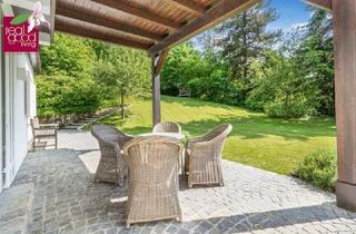 Villen zu kaufen in 3032 Eichgraben, Zeitlose Eleganz im Wienerwald – Historische Villa mit Nebengebäuden auf Traumgrundstück mit Outdoorpool und Waldsauna