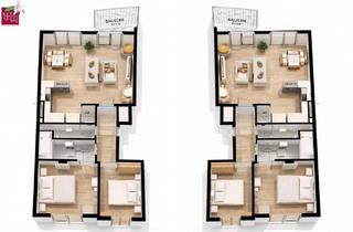 Wohnung kaufen in Sellingergasse, 1110 Wien, Freundliche 3-Zimmer-Wohnung mit Balkon im Neubau – ruhiges Wohnhaus mit 7 Einheiten