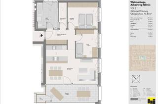 Penthouse kaufen in 6840 Götzis, 3-Zimmer-Terrassenwohnung