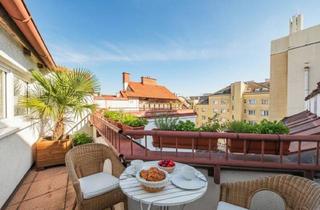 Wohnung kaufen in Klausgasse 27, 1160 Wien, Sonnige Terrassenwohnung im hofseitigen Dachgeschoß!