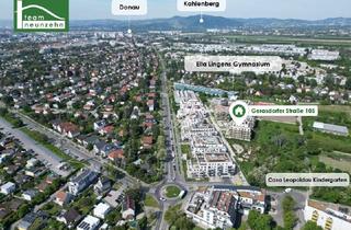 Wohnung kaufen in Gerasdorfer Straße, 1210 Wien, Vorsorgewohnung (Nettopreis) mit riesigem Garten in absoluter Grünruhelage - Provisionsfreier Neubau
