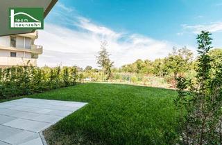 Wohnung kaufen in Gerasdorfer Straße, 1210 Wien, WOW - Garten in Grün-Ruhelage im "Hirschfeld" - Provisionsfreier Erstbezug mit 2,80m Raumhöhe