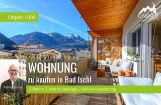 Wohnung kaufen in 4820 Bad Ischl, Exklusiv ausgestattete und sehr sonnige 3 Zimmer Wohnung im Herzen von Bad Ischl