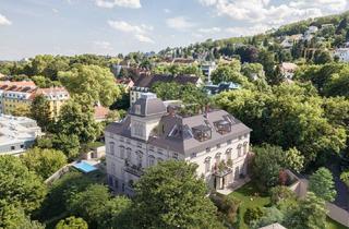 Wohnung kaufen in Vinzenz-Heß-Gasse 14, 1130 Wien, Wohnen wie Carl Freiherr Seutter in seiner Sommerresidenz | 4 Zimmern & 4,40 m Raumhöhe | Balkon geplant + Gartenoption & Parkplatz | sanierungsbedürftig