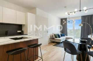 Wohnung kaufen in 1210 Wien, Moderne Garconniere mit Garten – provisionsfreier Erstbezug nahe Alte Donau