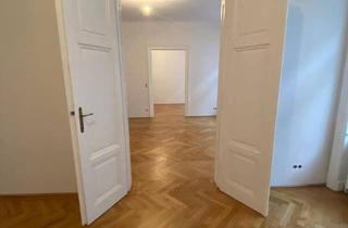 Wohnung mieten in 1030 Wien, Stilvolle 4-Zimmer-Altbauwohnung mit Loggia und Balkon im Rochusviertel – Provisionsfrei!