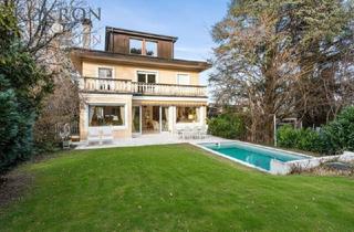 Villen zu kaufen in 1180 Wien, Elegante Villa mit großem Garten, Wellnessbereich und Fernblick in Toplage von Währing