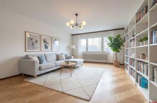 Wohnung kaufen in Rosenhügel, Schloss Hetzendorf, 1120 Wien, Gepflegte 4-Zimmer-Wohnung in Ruhelage mit Loggia, Grünblick und Einzelgaragennutzung