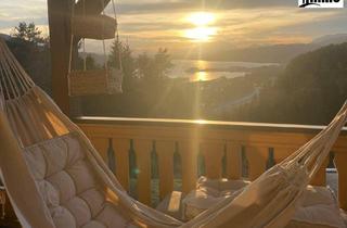 Wohnung kaufen in 9210 Pörtschach am Wörther See, 3-Zimmer-Balkonwohnung mit traumhaftem Panoramablick über dem Wörthersee in Pörtschach