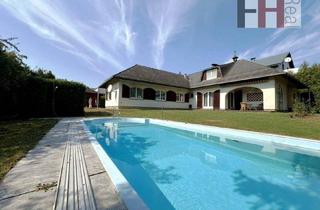 Haus kaufen in 3003 Gablitz, PROVISIONSFREI! Solider Bungalow mit viel Potenzial, perfekte Lage, guter Grundriss, großer Garten, schöner Pool!
