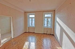 Wohnung kaufen in Hernstorferstraße, 1140 Wien, PROVISIONSFREI!- Sanierungsbedürftiger Altbau mit Weitblick!