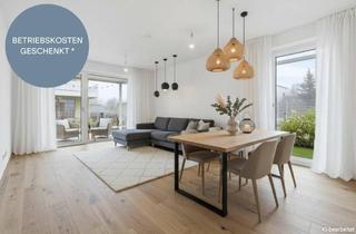 Wohnung kaufen in Färberstraße, 2540 Bad Vöslau, OSTERAKTION! | Provisionsfreie, durchdachte 3-Zimmer-Wohnung | Garten aus allen Räumen begehbar | Große Terrasse