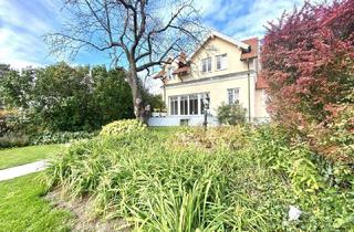 Haus mieten in 1210 Wien, Generalsanierte Altvilla mit herrlichem Garten, Saunahaus, Ruhelage, klimatisiert, Heizung und Kühlung mittels Wärmepumpe