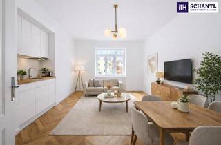 Wohnung kaufen in Holochergasse, 1150 Wien, Einziehen & wohlfühlen: Hochwertig sanierter Altbau in Toplage + U3 Station Schweglerstraße + Ruhelage