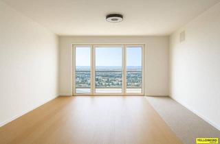 Wohnung kaufen in Rennweg, 1030 Wien, Helio Tower I Blick über Wien I 31. Stock I Loggia und Balkon mit Südost-Ausrichtung