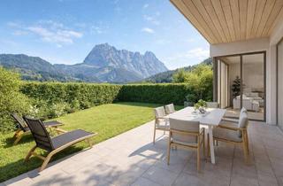 Wohnung kaufen in 6382 Kirchdorf in Tirol, Wohnen am Wilden Kaiser – moderne Gartenwohnung mit Terrasse und privater Grünfläche