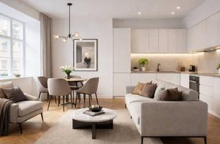 Wohnung kaufen in Blumauergasse, 1020 Wien, ++ Wohnen in Augartennähe ++ Erstklassig sanierte Altbauwohnung in ruhiger Seitenstraße in unmittelbarer Nähe zur U-Bahnstation Taborstraße + 2,5 Zimmer