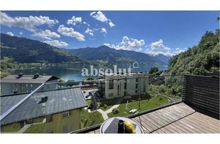 Wohnung mieten in 5700 Zell am See, zur MIETE: Traumhafte Dachgeschoss-Wohnung ca. 90 m², am Nordufer vom Zeller See, Blick auf den See!