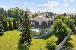 Haus kaufen in 2433 Margarethen am Moos, Elegantes Landhaus mit prachtvollem Garten und Teich im Umland von Wien