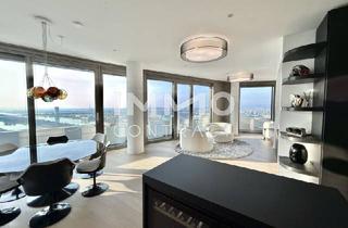 Wohnung mieten in 1220 Wien, Luxury Residence with breathtaking Skyline Views: DANUBEFLATS Vienna