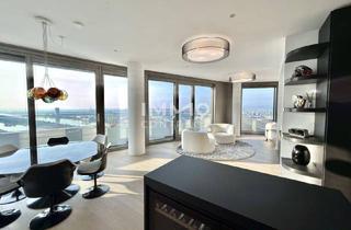Wohnung mieten in 1220 Wien, Luxury Residence with breathtaking Skyline Views: DANUBEFLATS Vienna