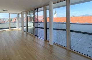 Penthouse kaufen in 9020 Klagenfurt, Erstbezug: Exklusives, modernes Penthouse mit ca. 90 m² Terrasse in der Klagenfurter Innenstadt