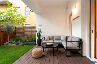 Wohnung kaufen in Garbergasse, 1060 Wien, GARDEN IN THE CITY - ENTZÜCKENDE GARTENWOHNUNG MIT TERRASSE - TEILMÖBLIERT UND KOMPLETTKÜCHE - NÄHE MARIAHILFER STRASSE - SOFORT BEZIEHBAR
