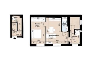 Wohnung mieten in Annenstraße 26 & 26a/b, 8020 Graz, Geförderte Altbauwohnung mit 2 Zimmern