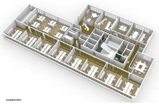 Büro zu mieten in Mirabellplatz, 5020 Salzburg, Erstklassige Lage - Erstbezug Büroetage OG4 nach Sanierung in 5020 Salzburg