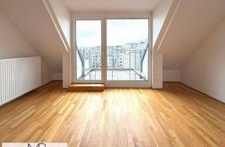 Wohnung mieten in Walkürengasse, 1150 Wien, 3-Zimmer Dachgeschosswohnung mit 2 Badezimmer, im Nibelungenviertel, Nähe Lugner City und Bundesportzentrum Schmelz