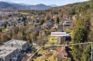 Grundstück zu kaufen in Peter-Pirkham-Weg 8, 9020 Klagenfurt, Exklusives Baugrundstück in Top-Lage in St. Martin bei Klagenfurt, am Fuße des Kreuzbergls