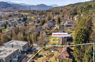 Grundstück zu kaufen in Peter-Pirkham-Weg 8, 9020 Klagenfurt, Exklusives Baugrundstück in Top-Lage in St. Martin bei Klagenfurt, am Fuße des Kreuzbergls