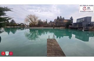 Haus kaufen in 2434 Götzendorf an der Leitha, Seltene Gelegenheit! Charmantes Haus mit eigenem Seezugang und großem Potenzial (Bastlerhit)