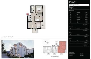 Wohnung kaufen in Nordkettenstraße, 6020 Innsbruck, Neubau: 3-Zimmer-Terrassentraum in Toplage von Innsbruck