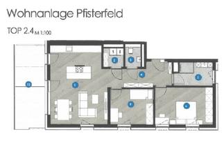 Wohnung kaufen in Sankt Pankrazweg 15, 6263 Fügen, Dreizimmerwohnung Top 2.4 in Fügen - WA Pfisterfeld