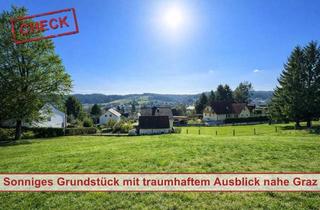 Grundstück zu kaufen in 8063 Eggersdorf bei Graz, Sonniges Baugrundstück in traumhafter Aussichtslage nahe Graz!